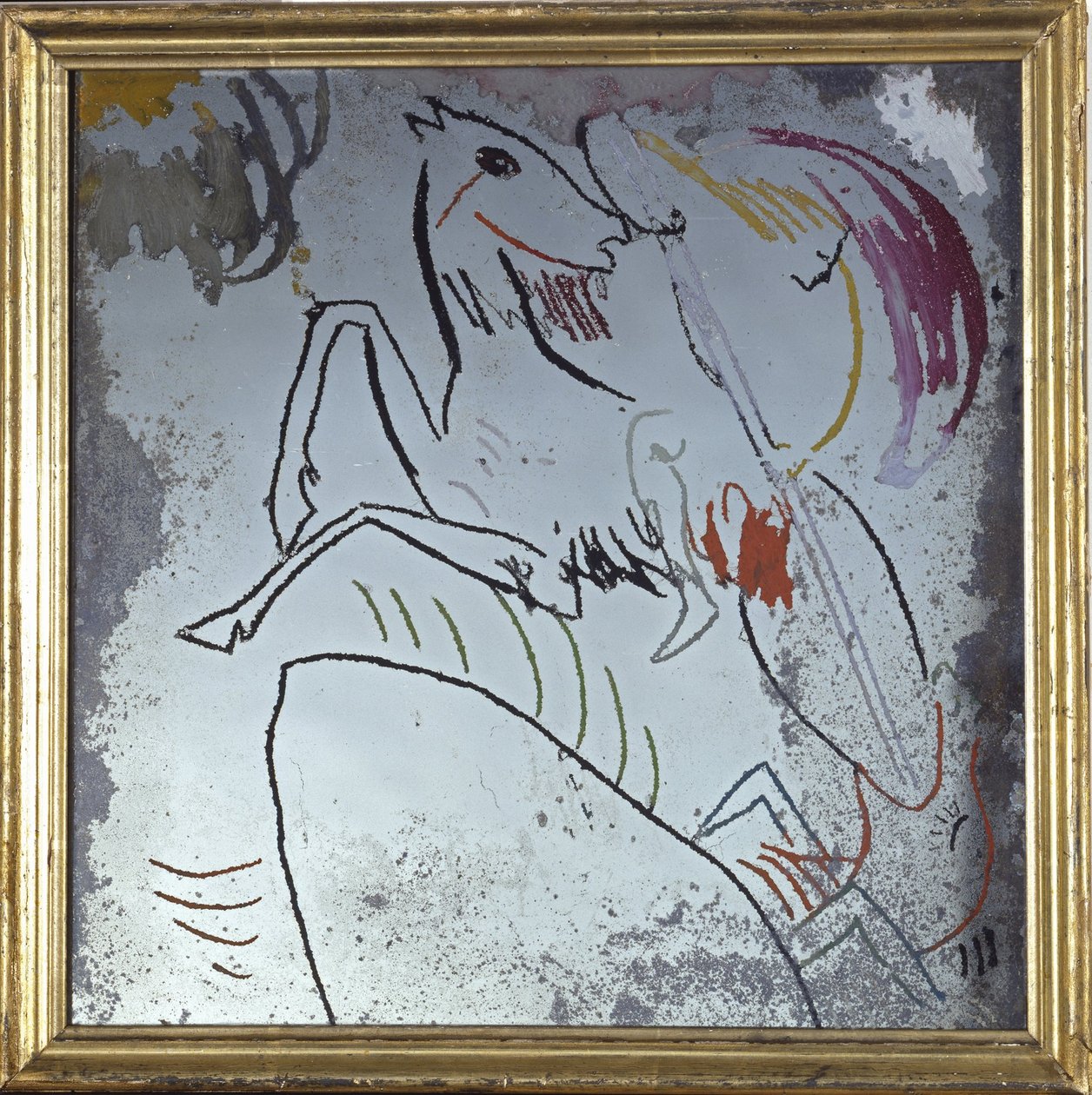 San Jorge III de Wassily Kandinsky