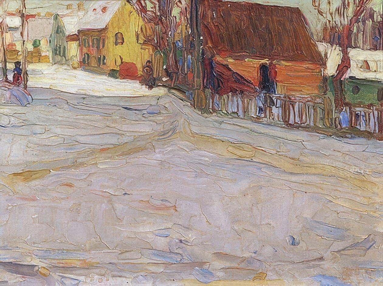 Paisaje urbano de Wassily Kandinsky