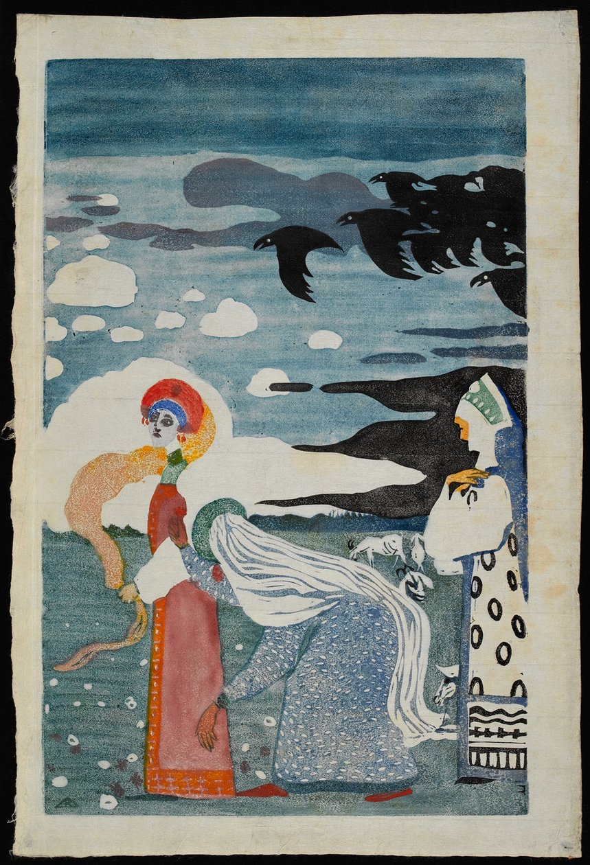 Los Cuervos de Wassily Kandinsky