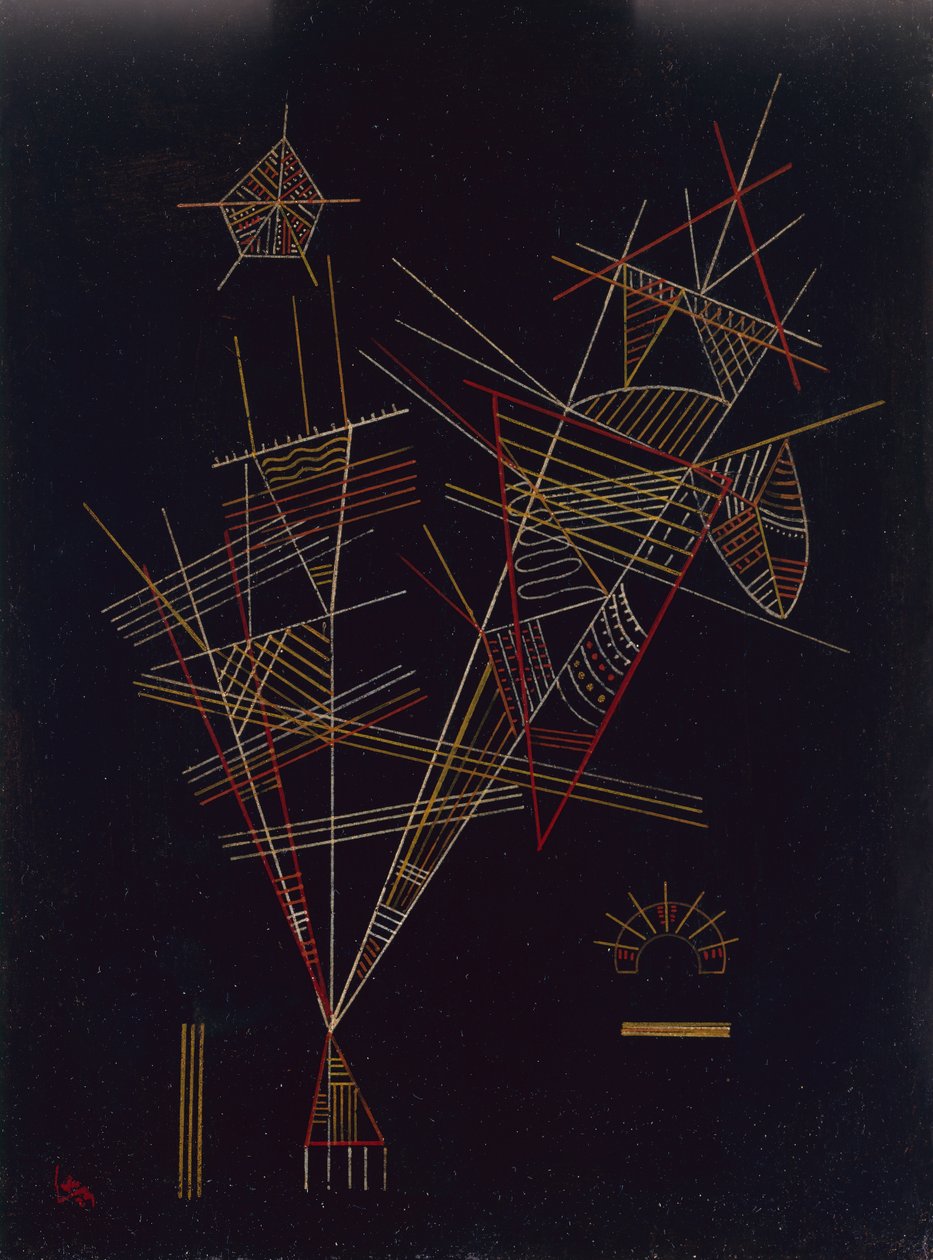 Delgada de Wassily Kandinsky