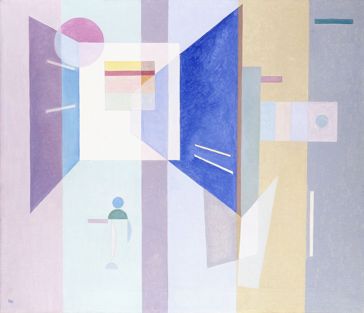 A la Derecha-A la Izquierda de Wassily Kandinsky