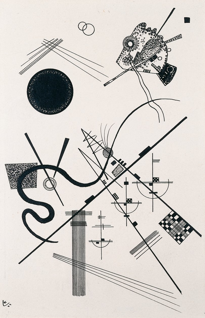 Sin título (Dessin 4) de Wassily Kandinsky