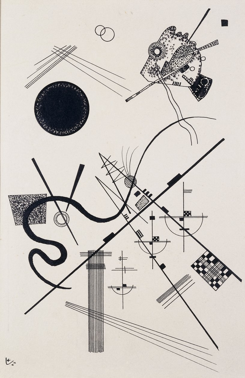 Sin título (Dibujo 4) de Wassily Kandinsky