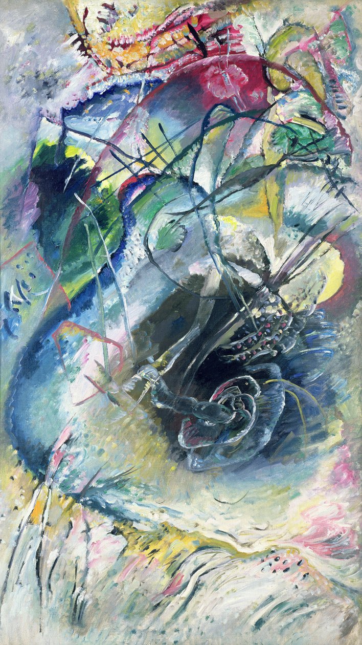 Improvisación sin título de Wassily Kandinsky
