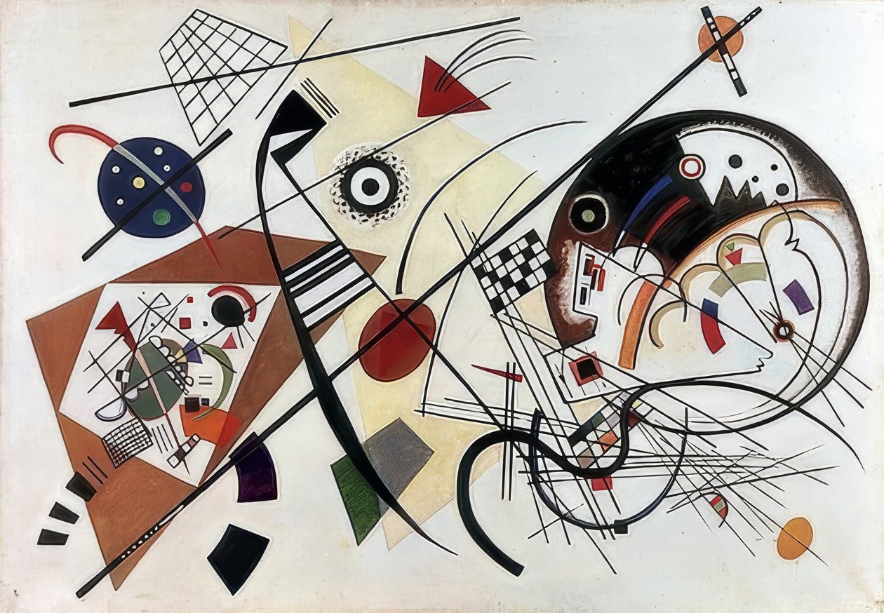 Línea ininterrumpida de Wassily Kandinsky