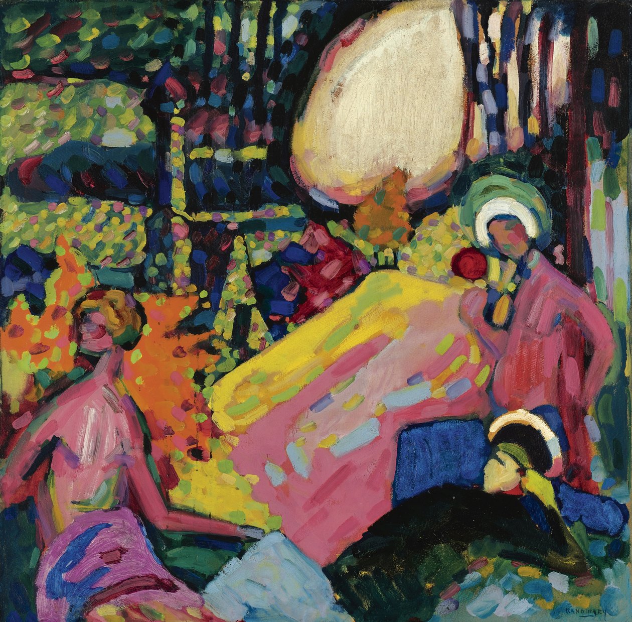 Sonido Blanco de Wassily Kandinsky