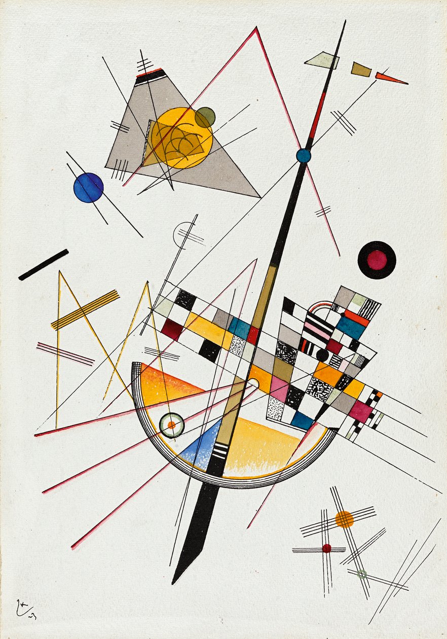 Zarte Spannung No. 85 de Wassily Kandinsky