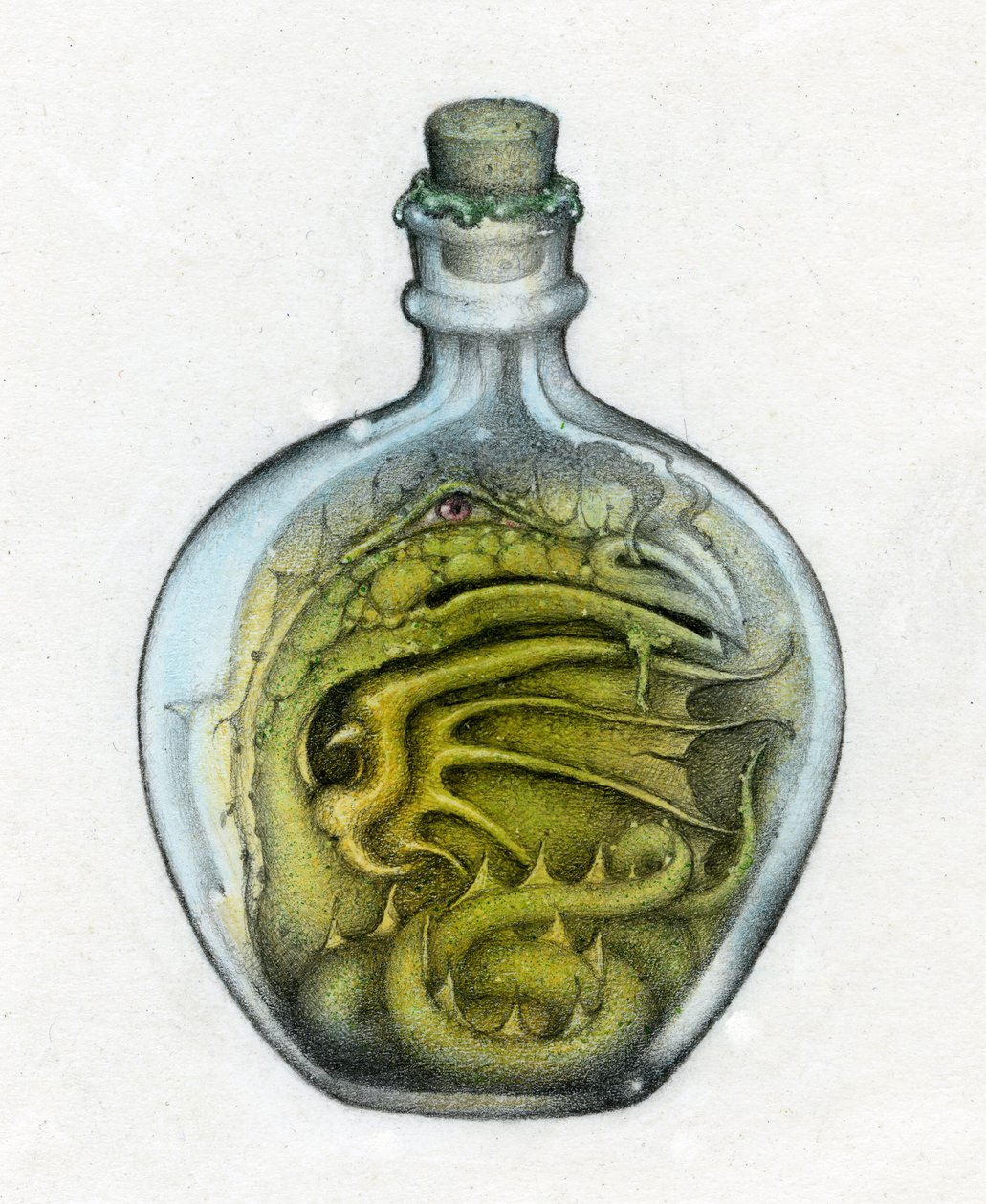 Dragón embotellado de Wayne Anderson