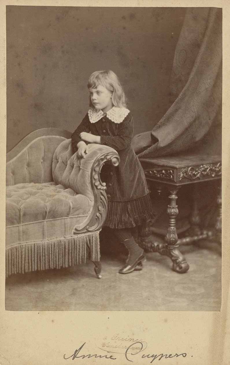 Retrato de Annie Cuypers de Wegner and Mottu