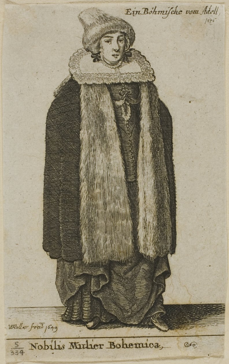 Noble bohemia de Wenceslaus Hollar