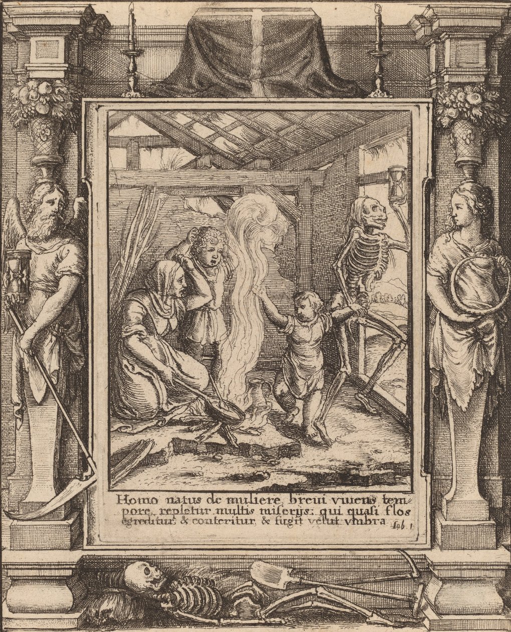 Niño, 1651 de Wenceslaus Hollar