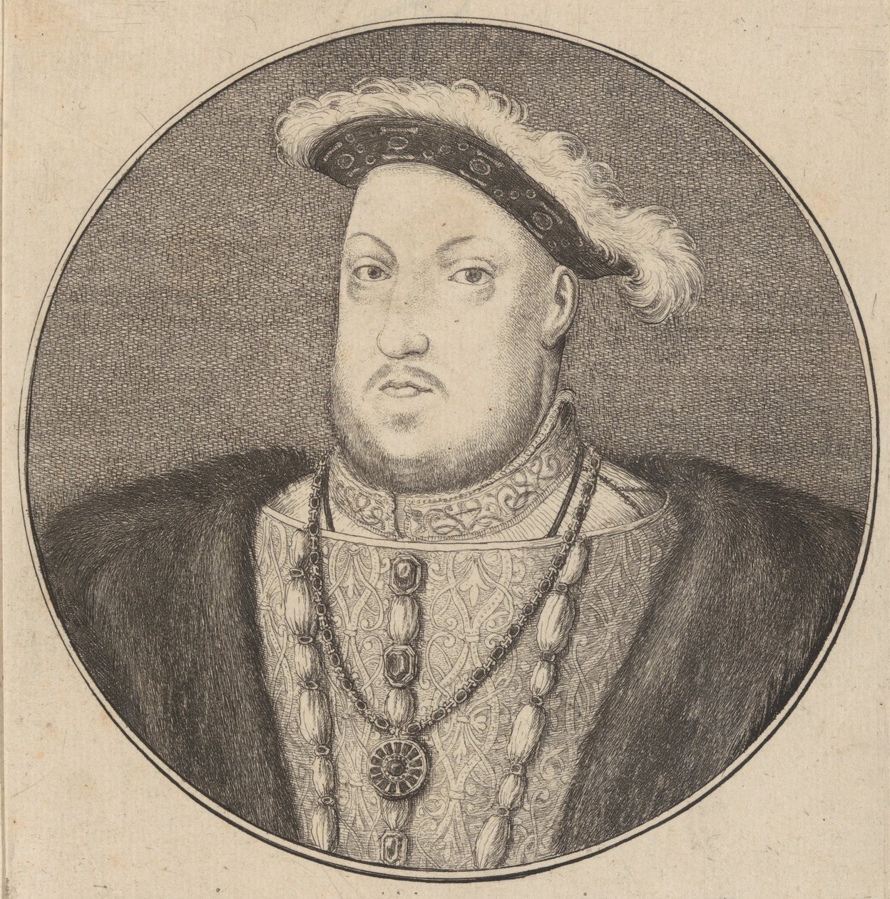 Henricus VIII Angliae Rex etc., 1647 de Wenceslaus Hollar