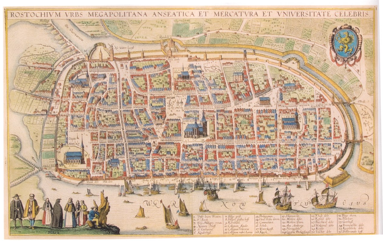 Hollar-Rostock de Wenceslaus Hollar