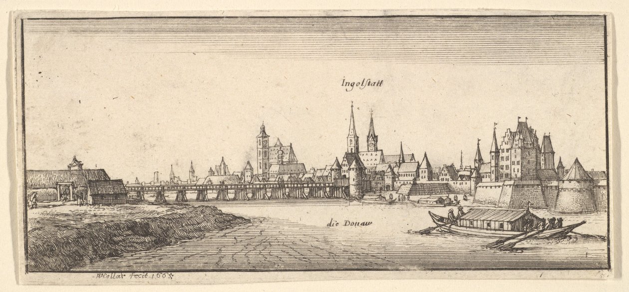 Ingolstadt de Wenceslaus Hollar