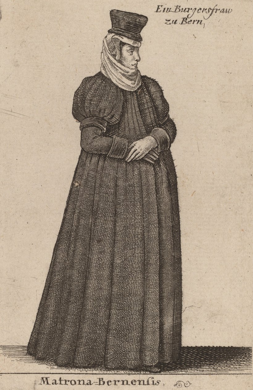 Matrona bernesa de Wenceslaus Hollar