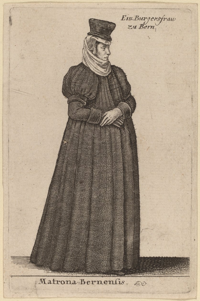 Matrona Bernensis de Wenceslaus Hollar