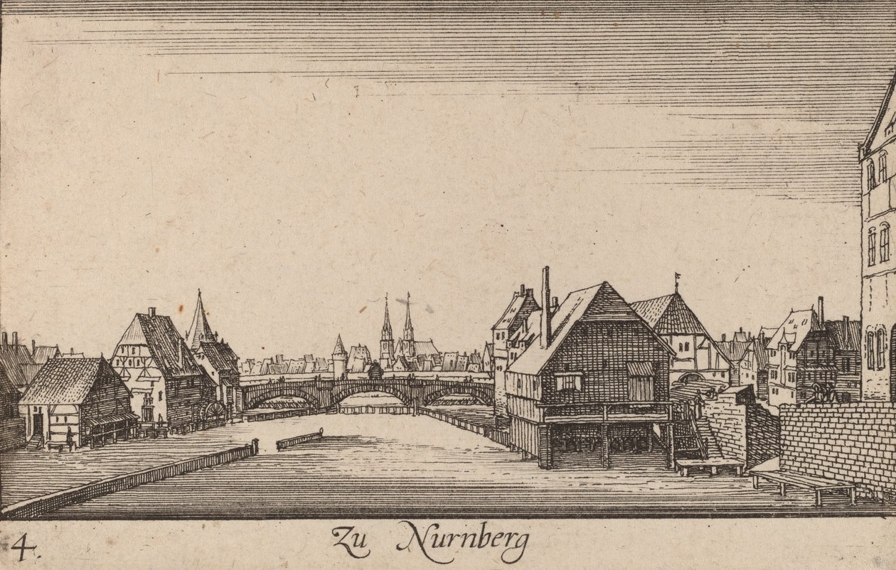 Nuremberg de Wenceslaus Hollar
