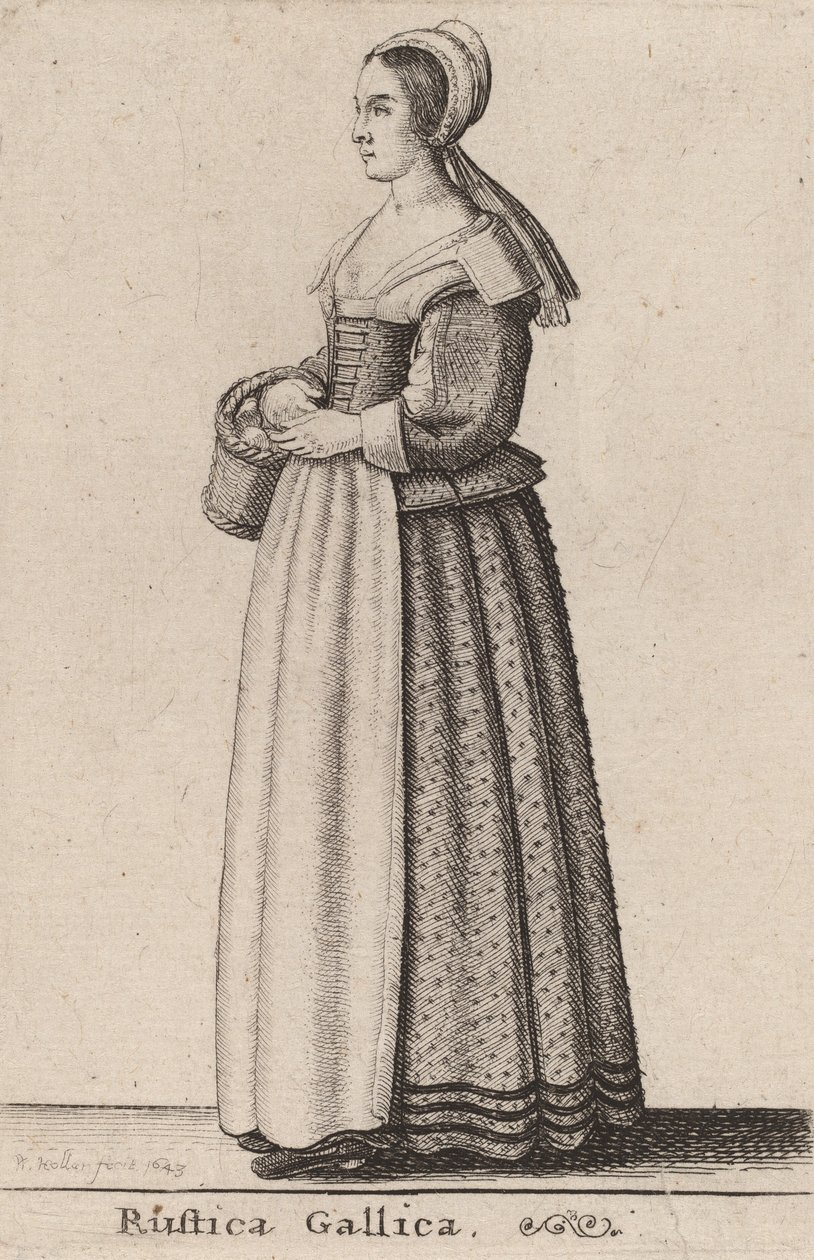 Rustica Gallica de Wenceslaus Hollar