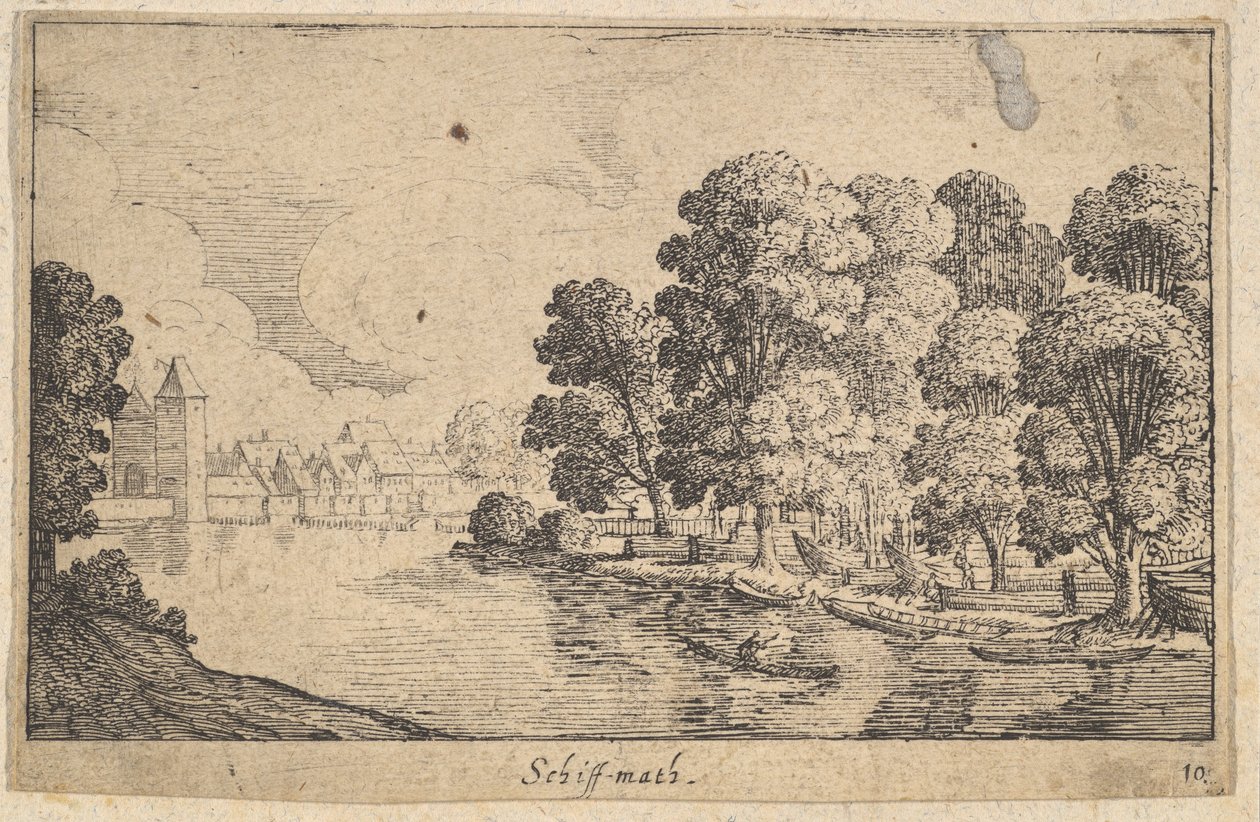 Schiff-math, 1625-77 de Wenceslaus Hollar