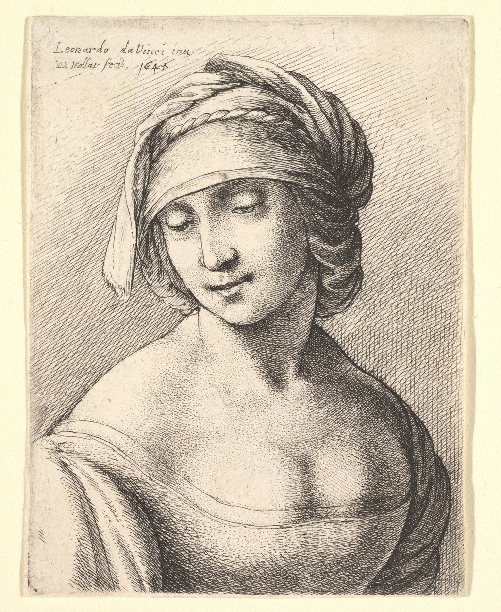 Santa Ana, 1645 de Wenceslaus Hollar
