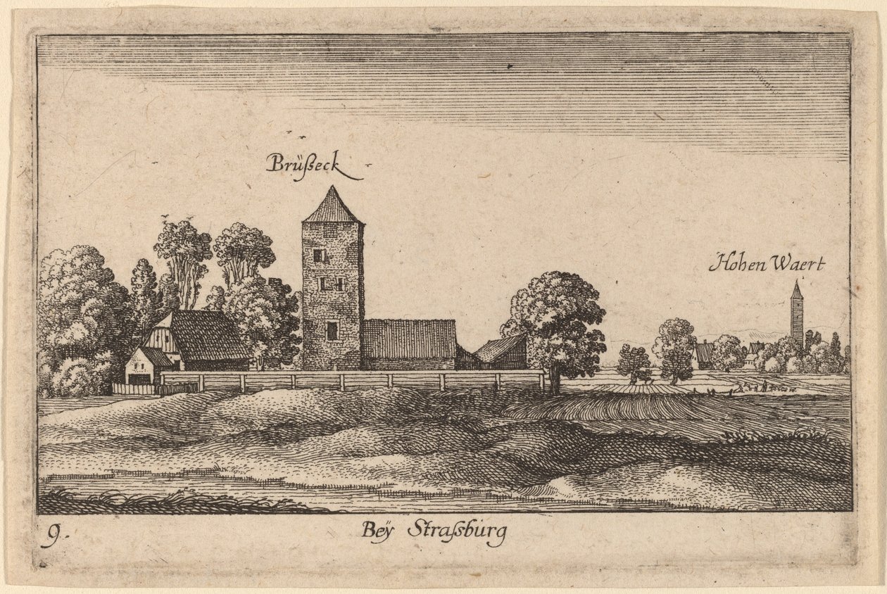 Estrasburgo de Wenceslaus Hollar
