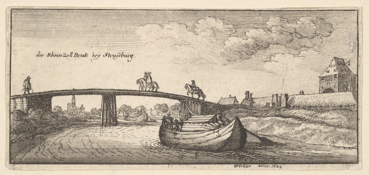 Estrasburgo de Wenceslaus Hollar