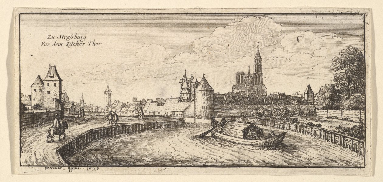 Estrasburgo, 1663-65 de Wenceslaus Hollar