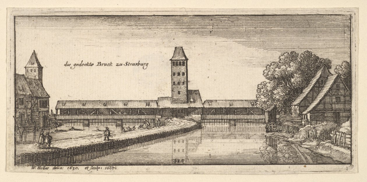 Estrasburgo de Wenceslaus Hollar