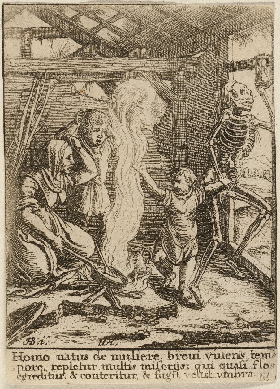 El niño y la muerte de Wenceslaus Hollar