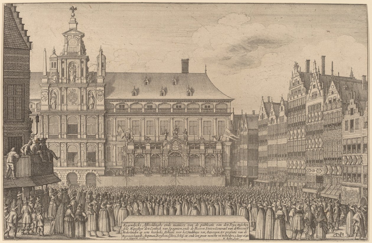 La Paz de Münster de Wenceslaus Hollar