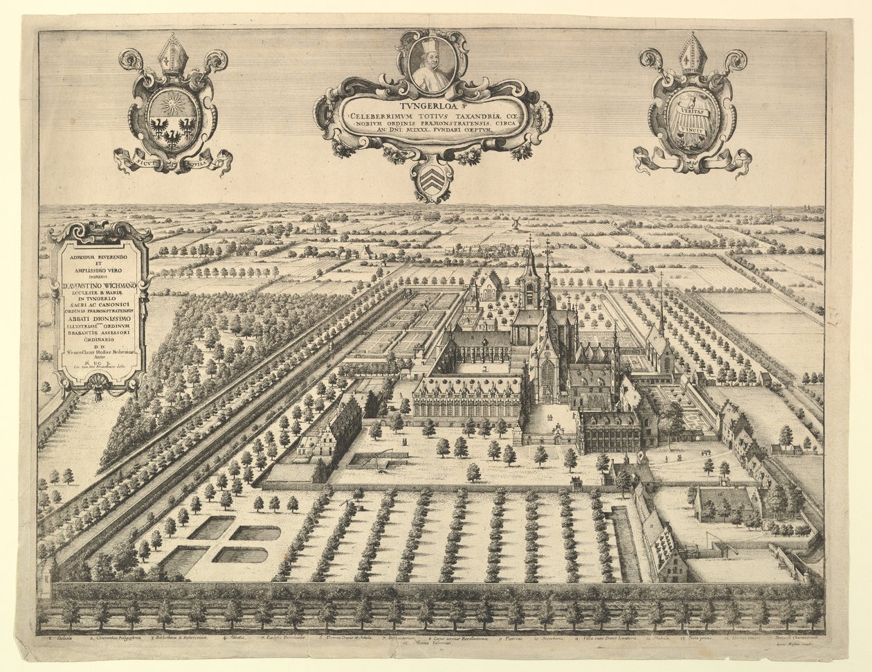 Tongerloo, 1659 de Wenceslaus Hollar