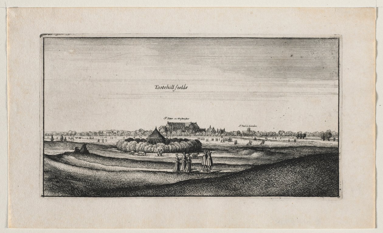 Tothill Fields de Wenceslaus Hollar