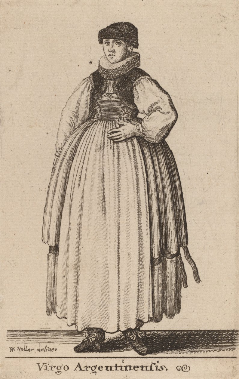 Virgen argentinense de Wenceslaus Hollar