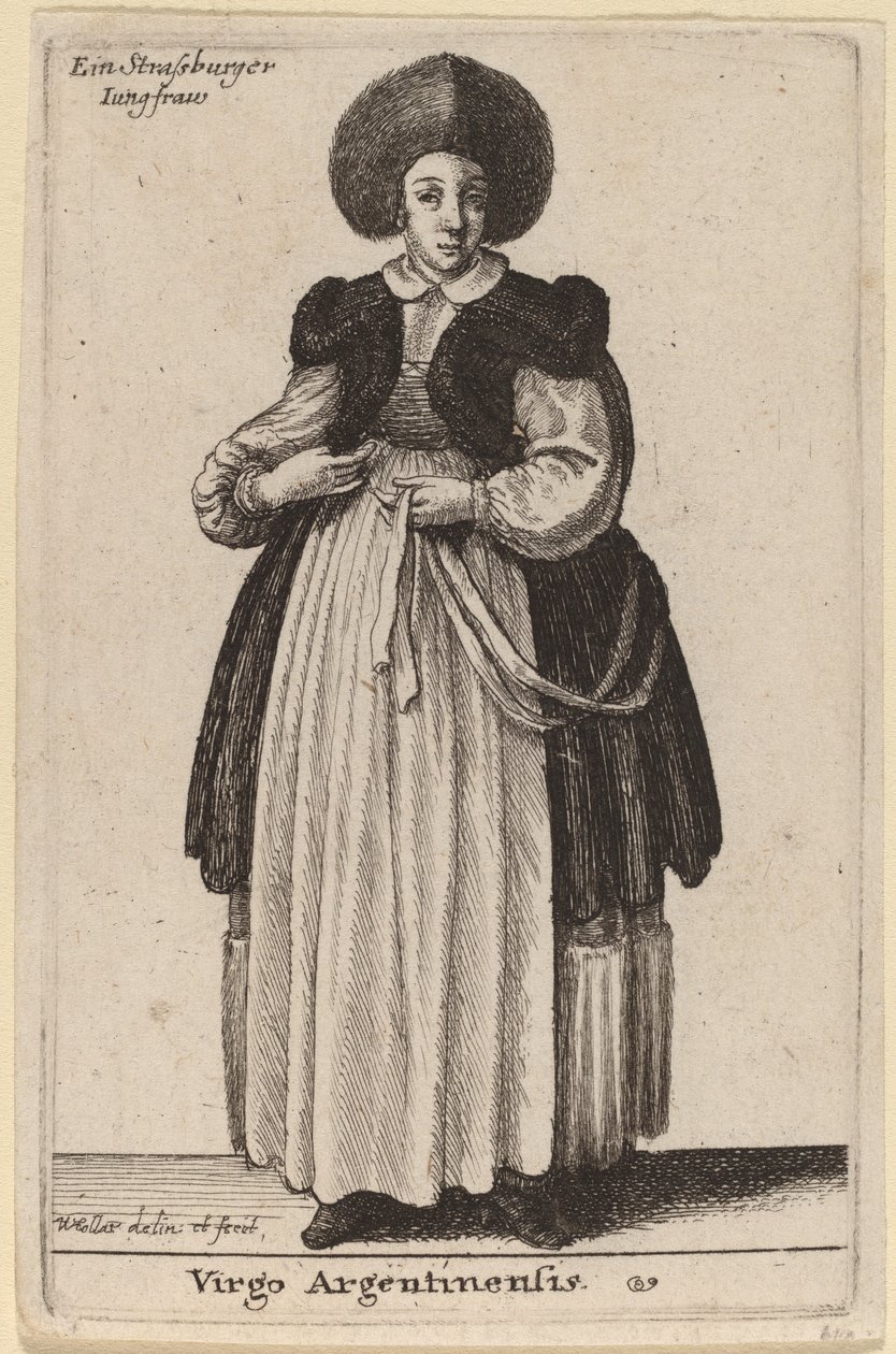 Virgo Argentinensis de Wenceslaus Hollar