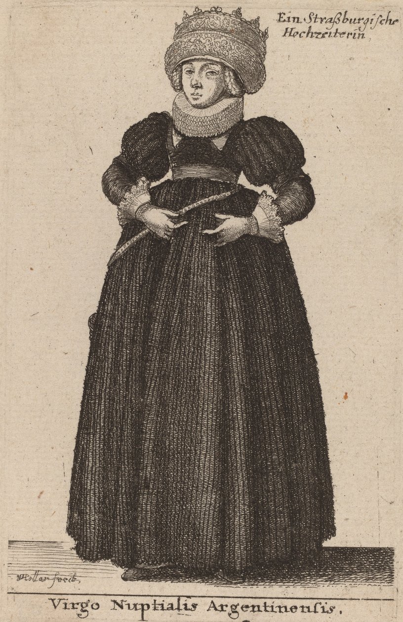 Virgo Nuptialis Argentinensis de Wenceslaus Hollar