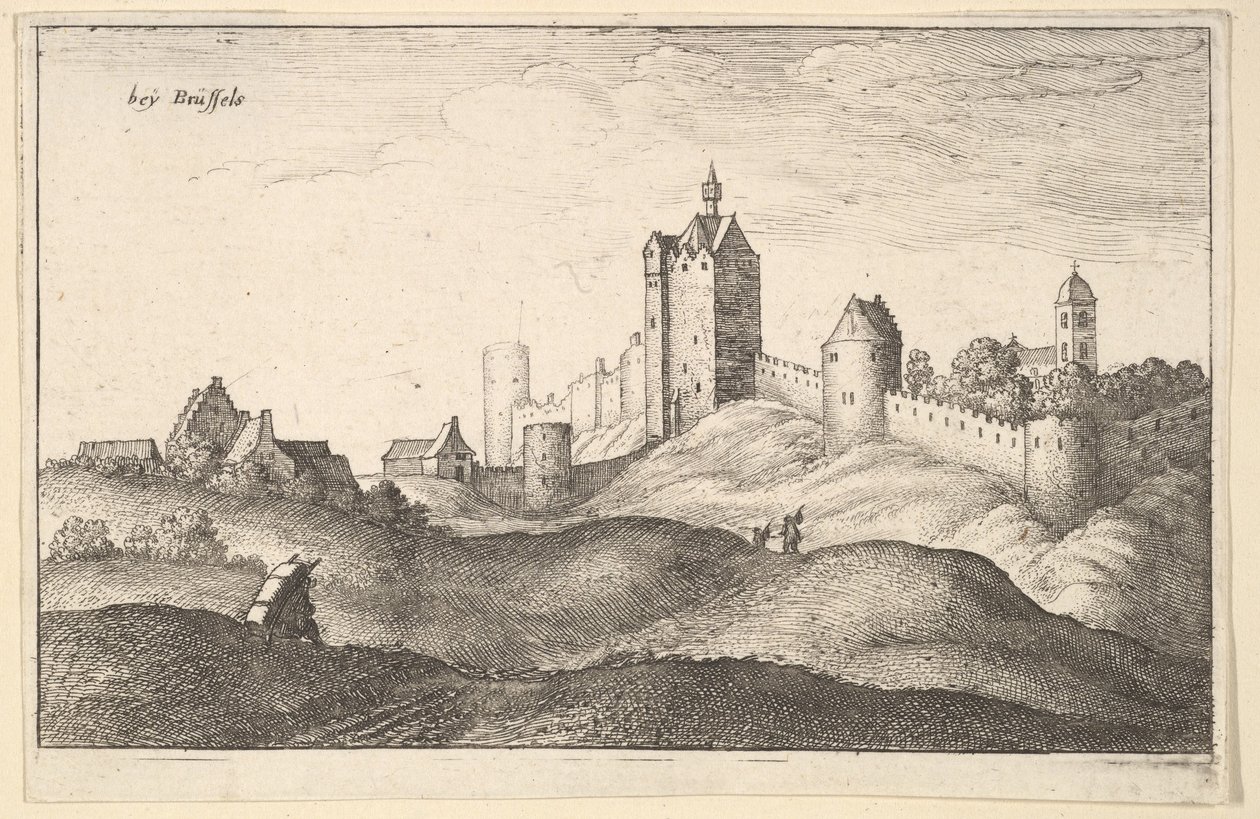 Bruselas, ca. 1643 de Wenceslaus Hollar