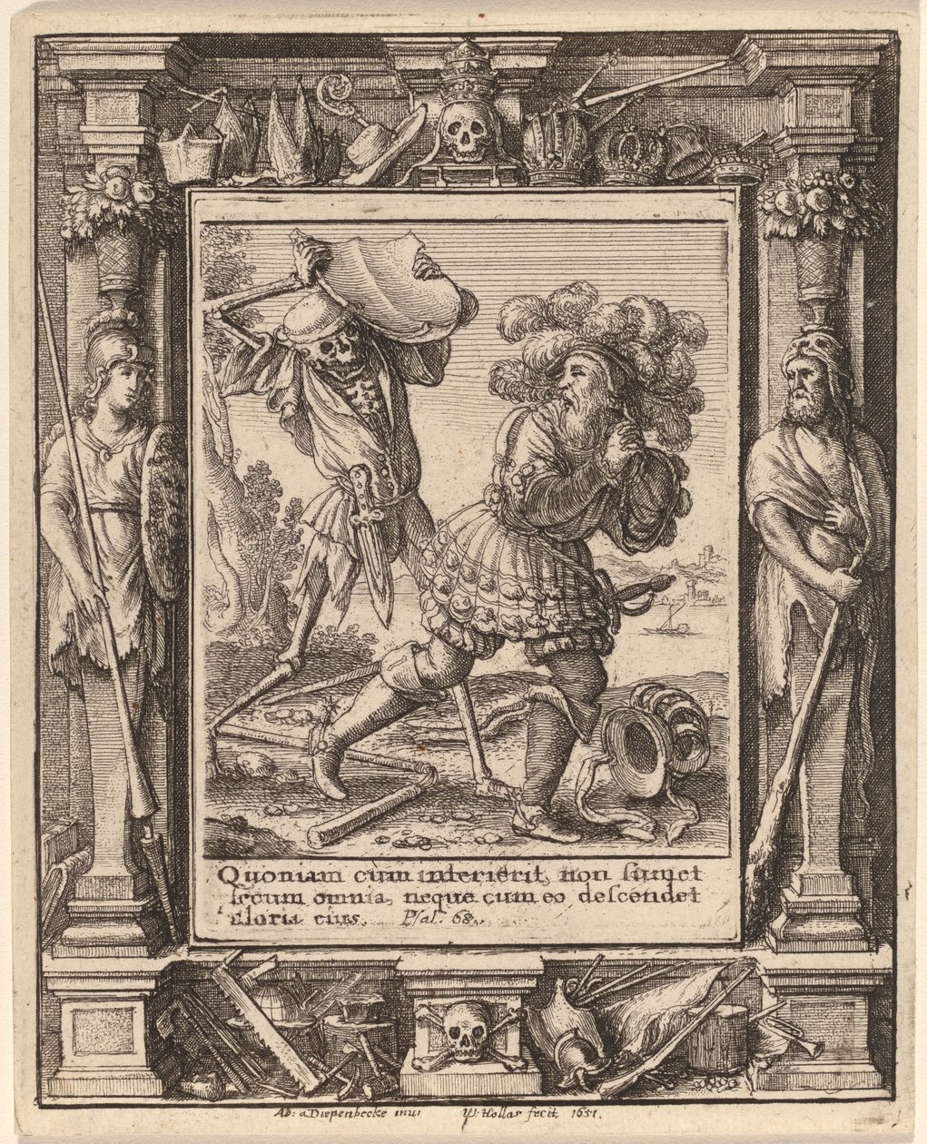 Conde de Wenceslaus Hollar after Hans Holbein the Younger after Abraham van Diepenbeeck
