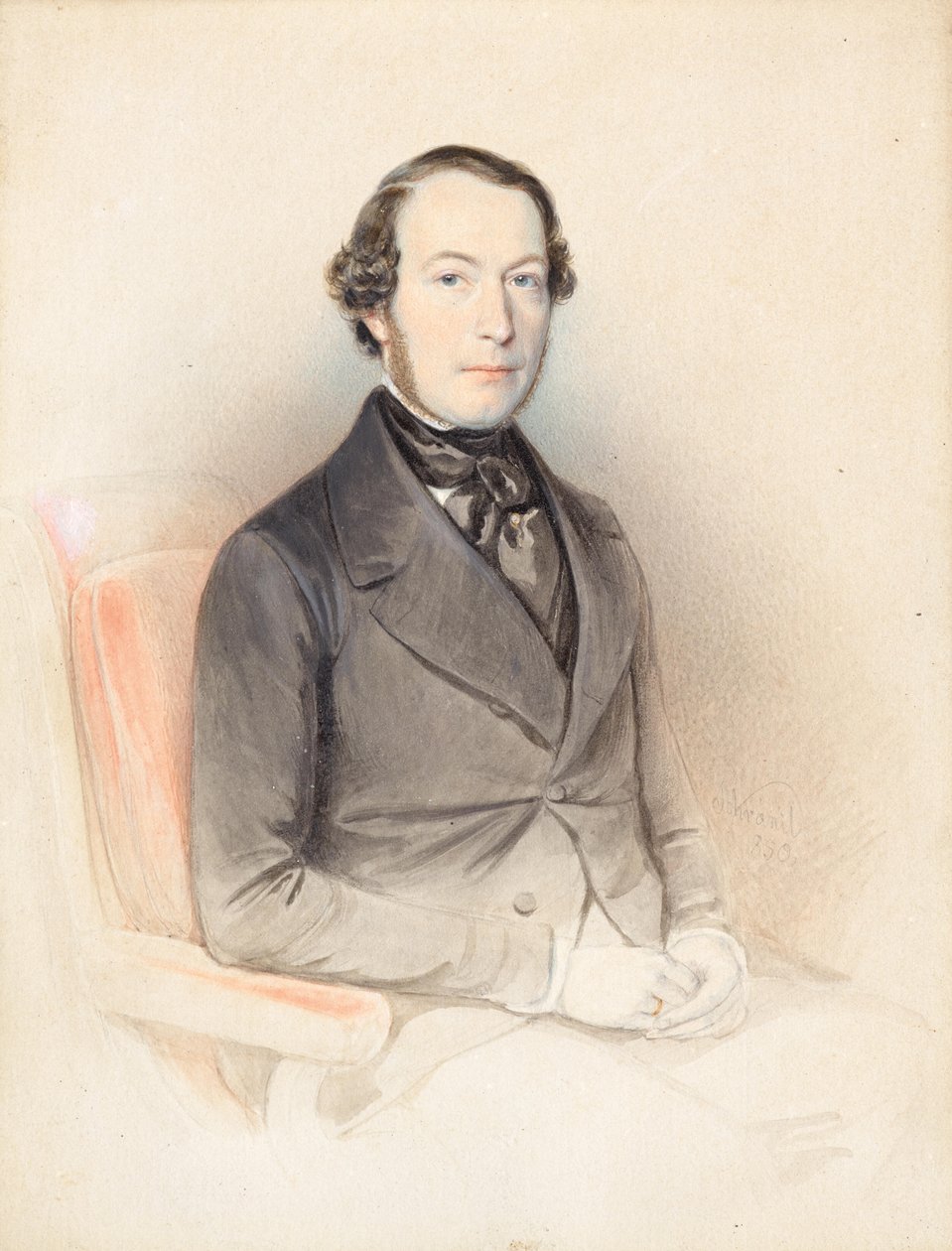Retrato de un caballero de Wenzel Schránil