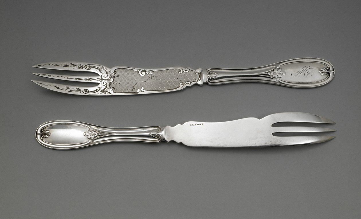 Tenedores de melón de Whiting Manufacturing Company (attr. to)