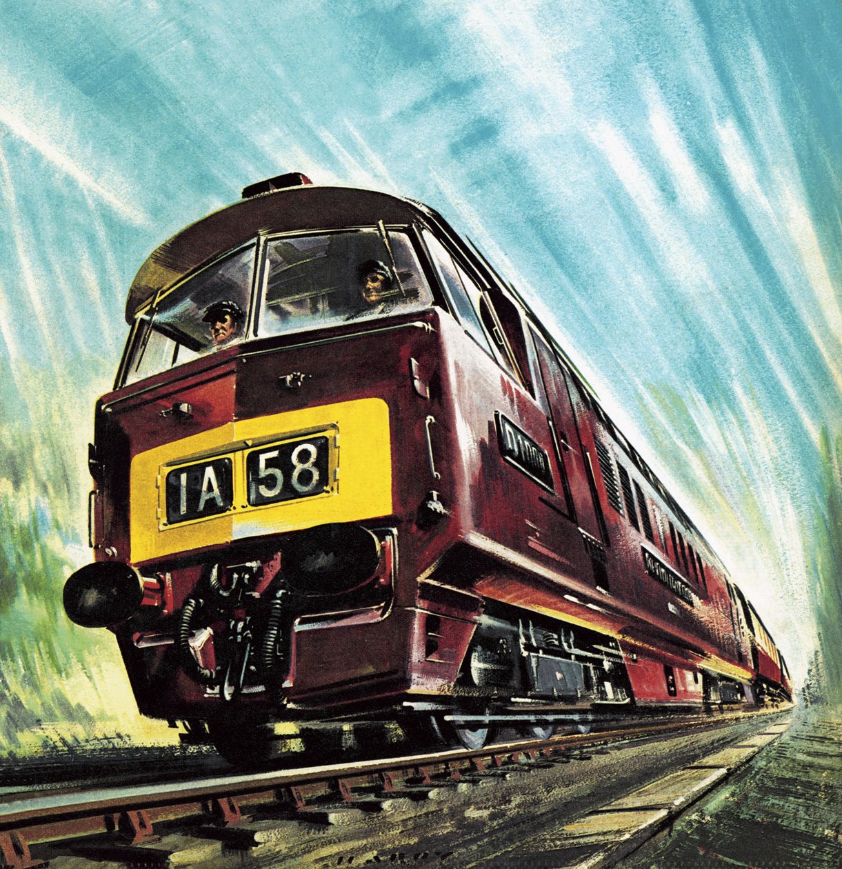 Tren diesel de Wilf (20th century) Hardy
