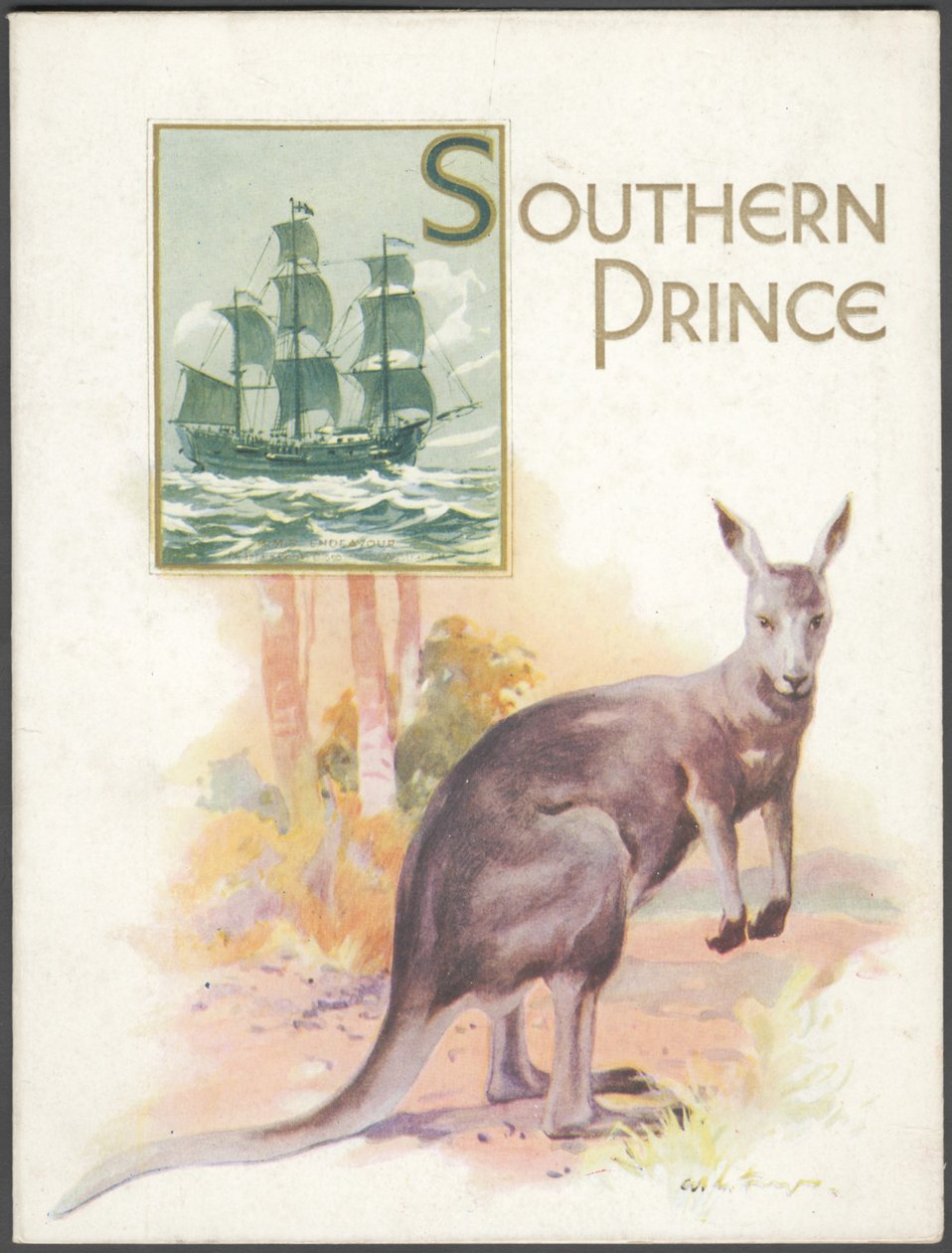 Viaje del Príncipe del Sur, c.1930s de Wilfred Fryer