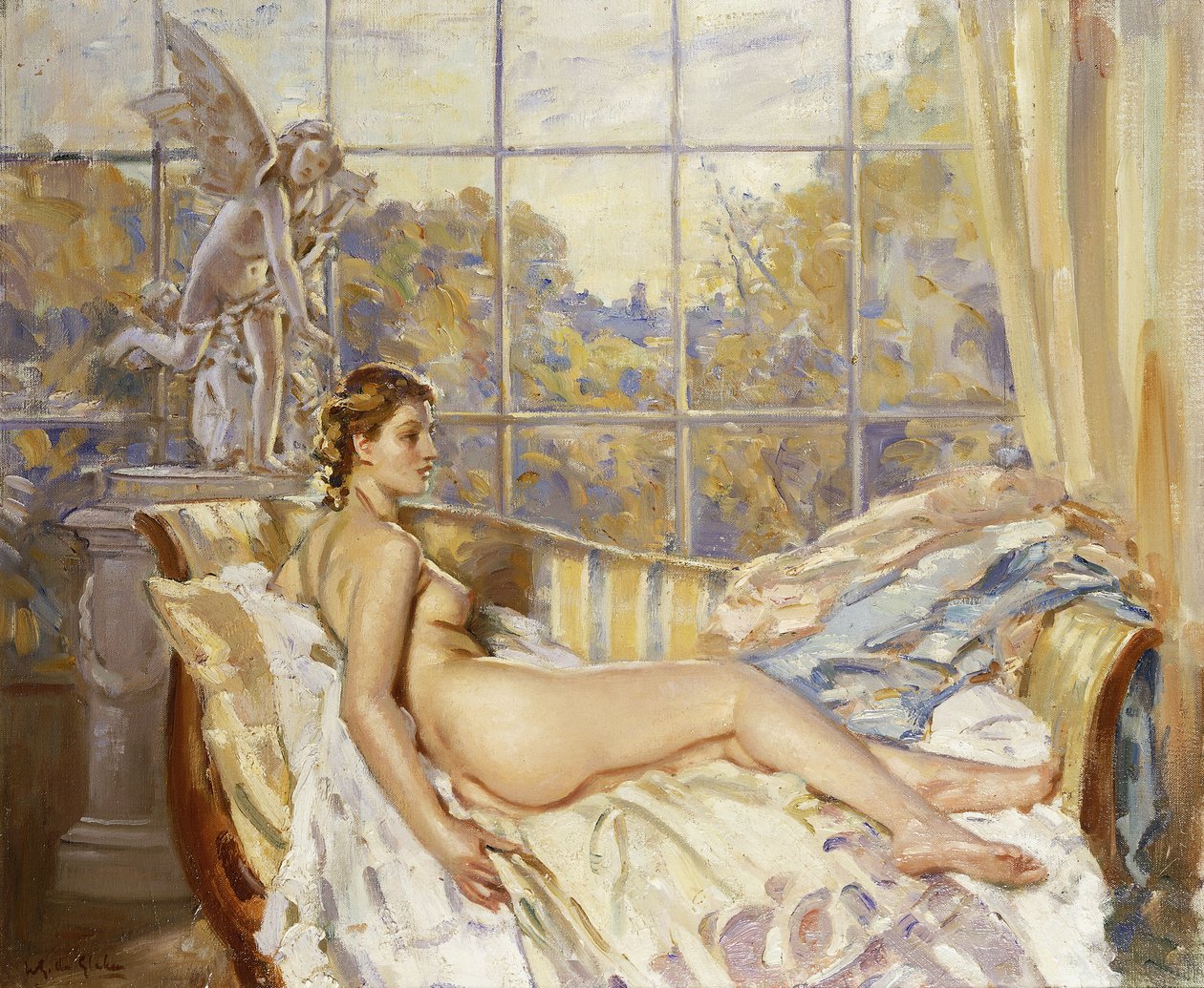 El niño alado de Wilfred Gabriel de Glehn