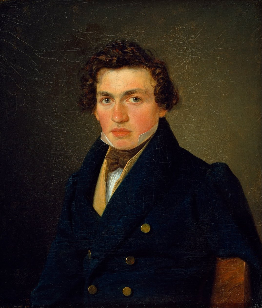 Retrato de un joven de Wilhelm Bendz