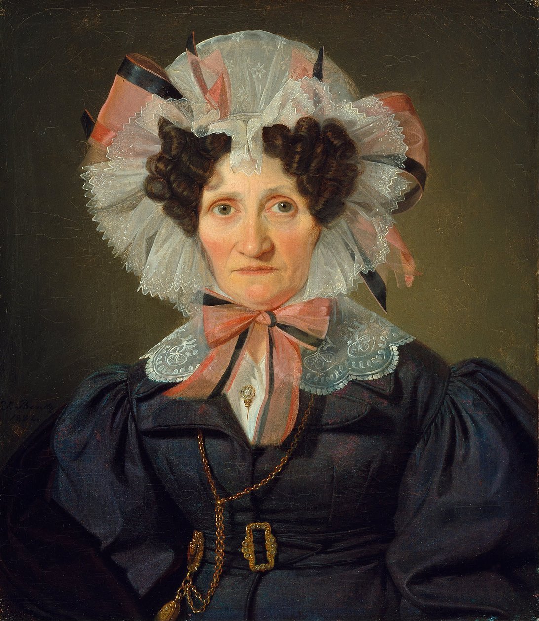 Retrato de una anciana de Wilhelm Bendz