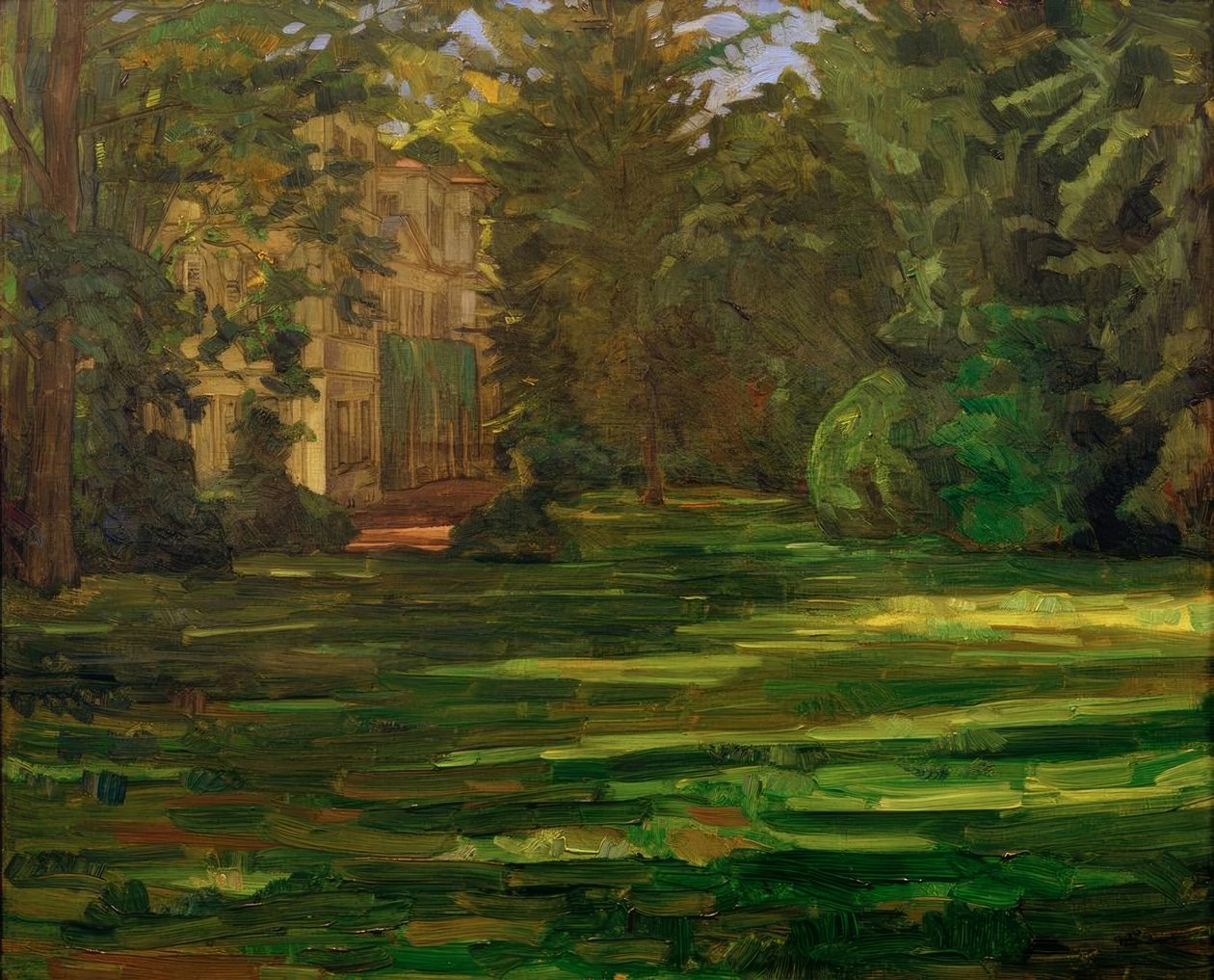 Castillo Hemsbach de Wilhelm Trübner
