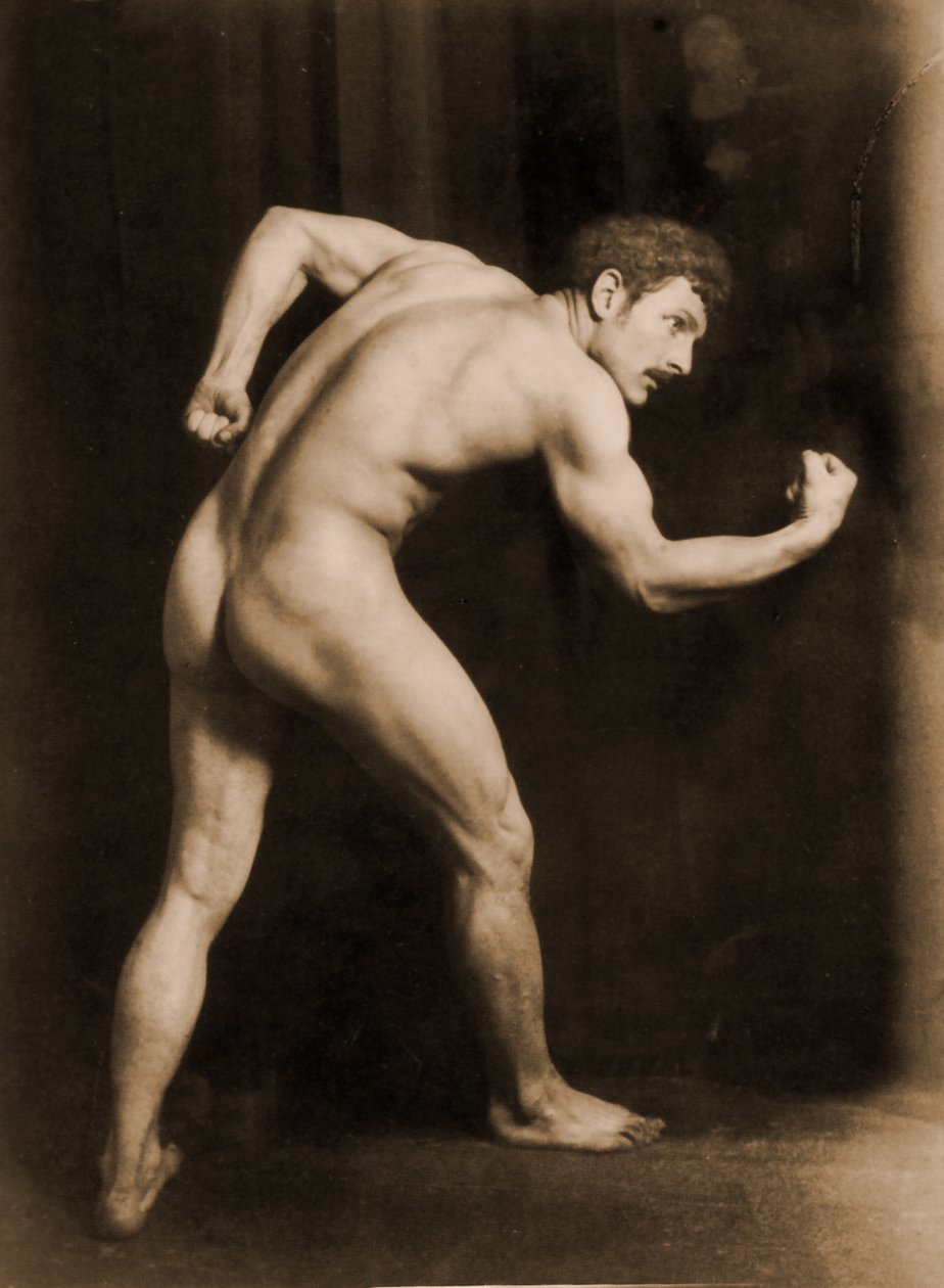 Estudio de un desnudo masculino, c.1900