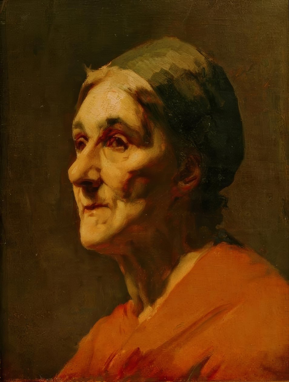 Anciana de Wilhelm Busch