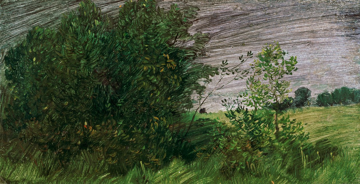 paisaje de Wilhelm Busch