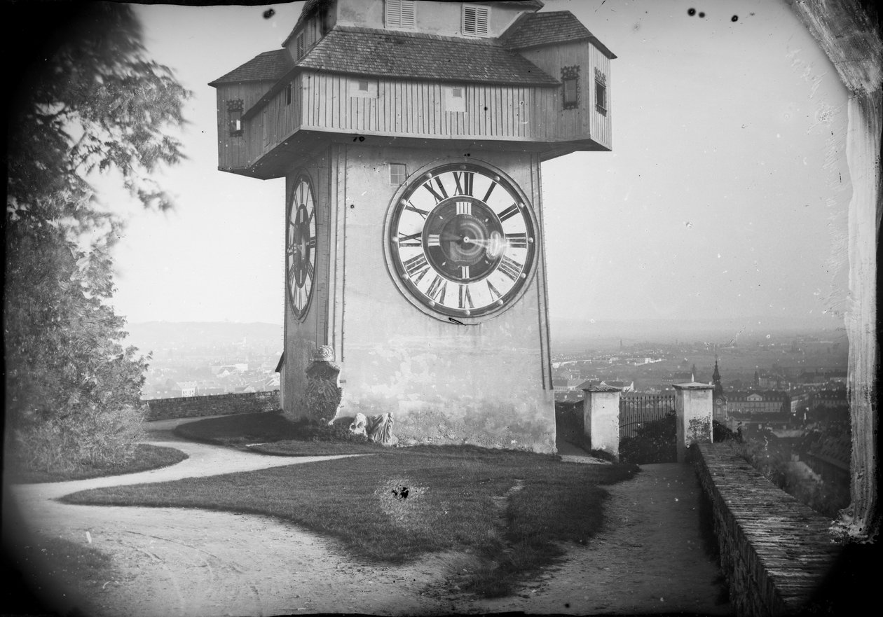 Torre del reloj en Graz de Wilhelm J. Burger