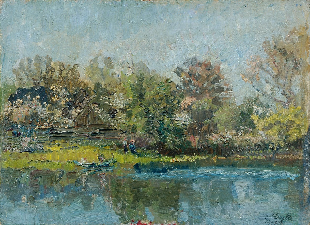 Danubio viejo de Wilhelm Legler